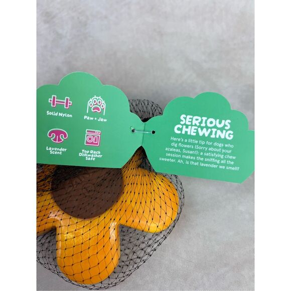 Bark Box Super Chewer Flower Toy NWT - Picture 3 of 5